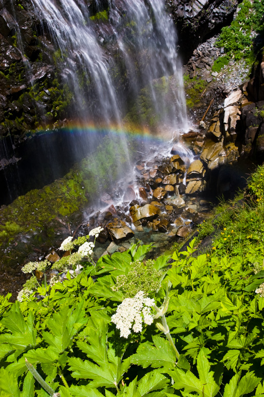 Rainbow In Narada Falls